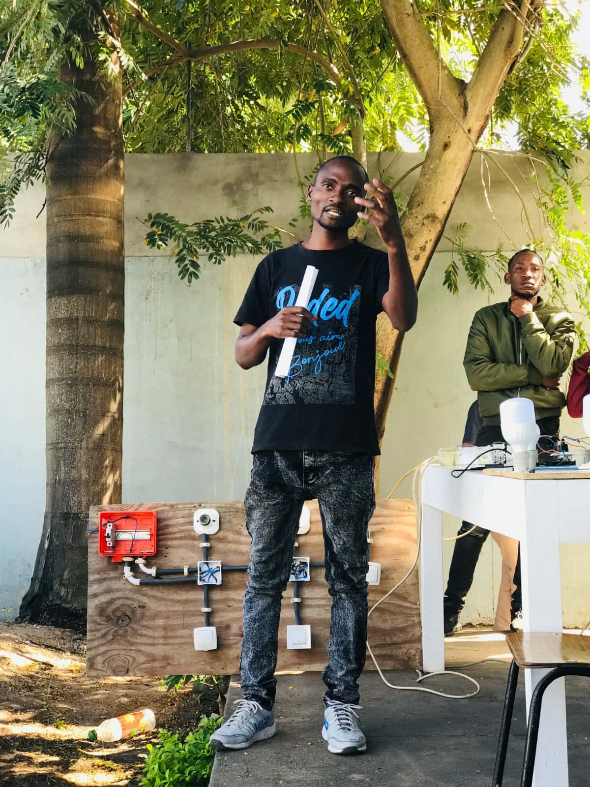 Encontro de jovens na Matola