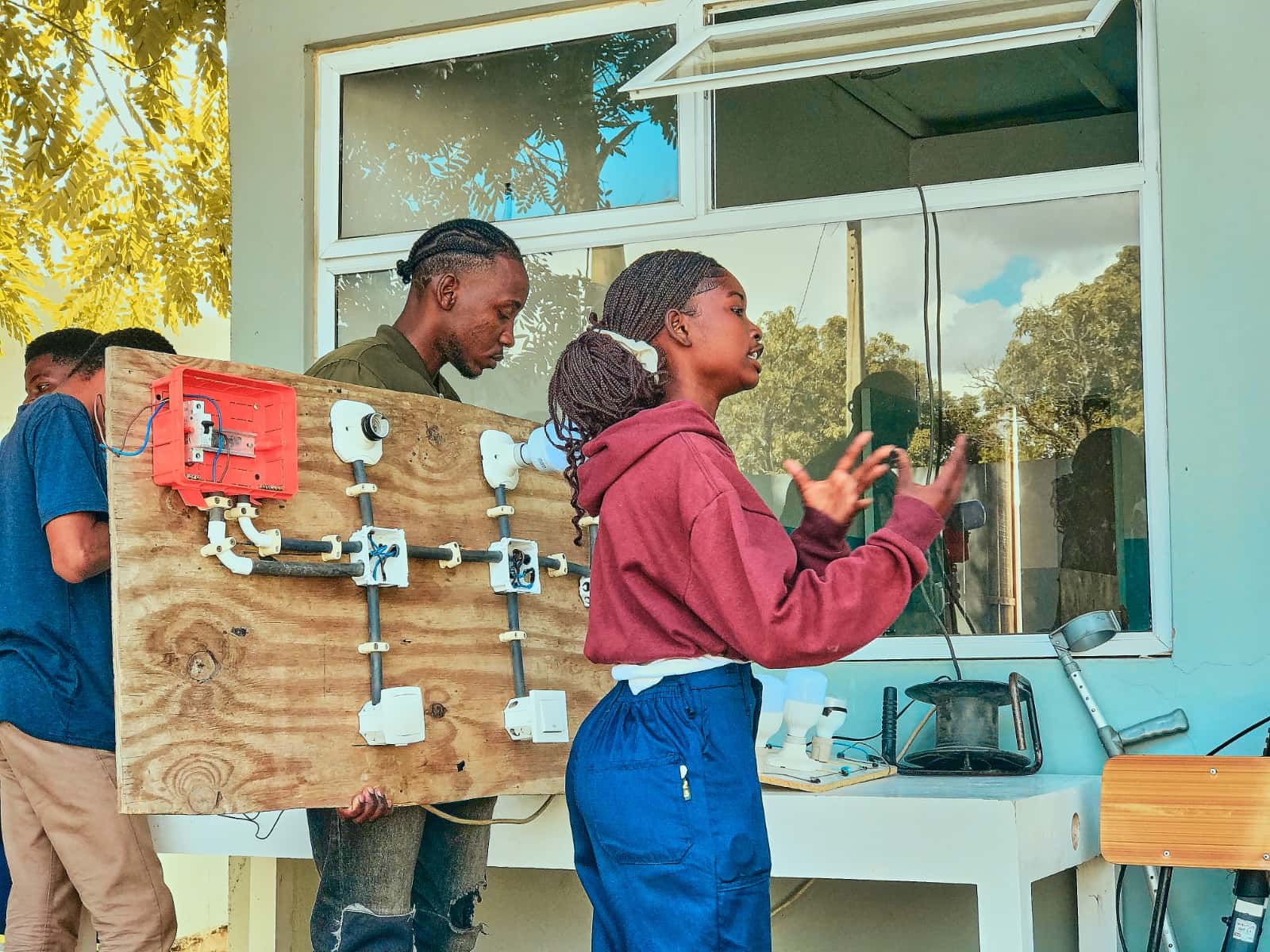 Encontro de jovens na Matola