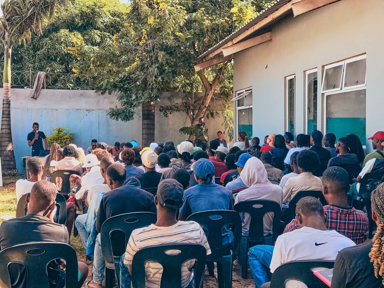 Encontro de jovens na Matola